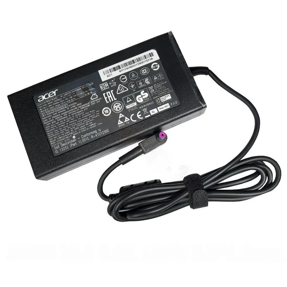Acer Original Laptop Adapter 135w | 19v/7.1a | 5.5mm x 1.7mm Small Pin view 2